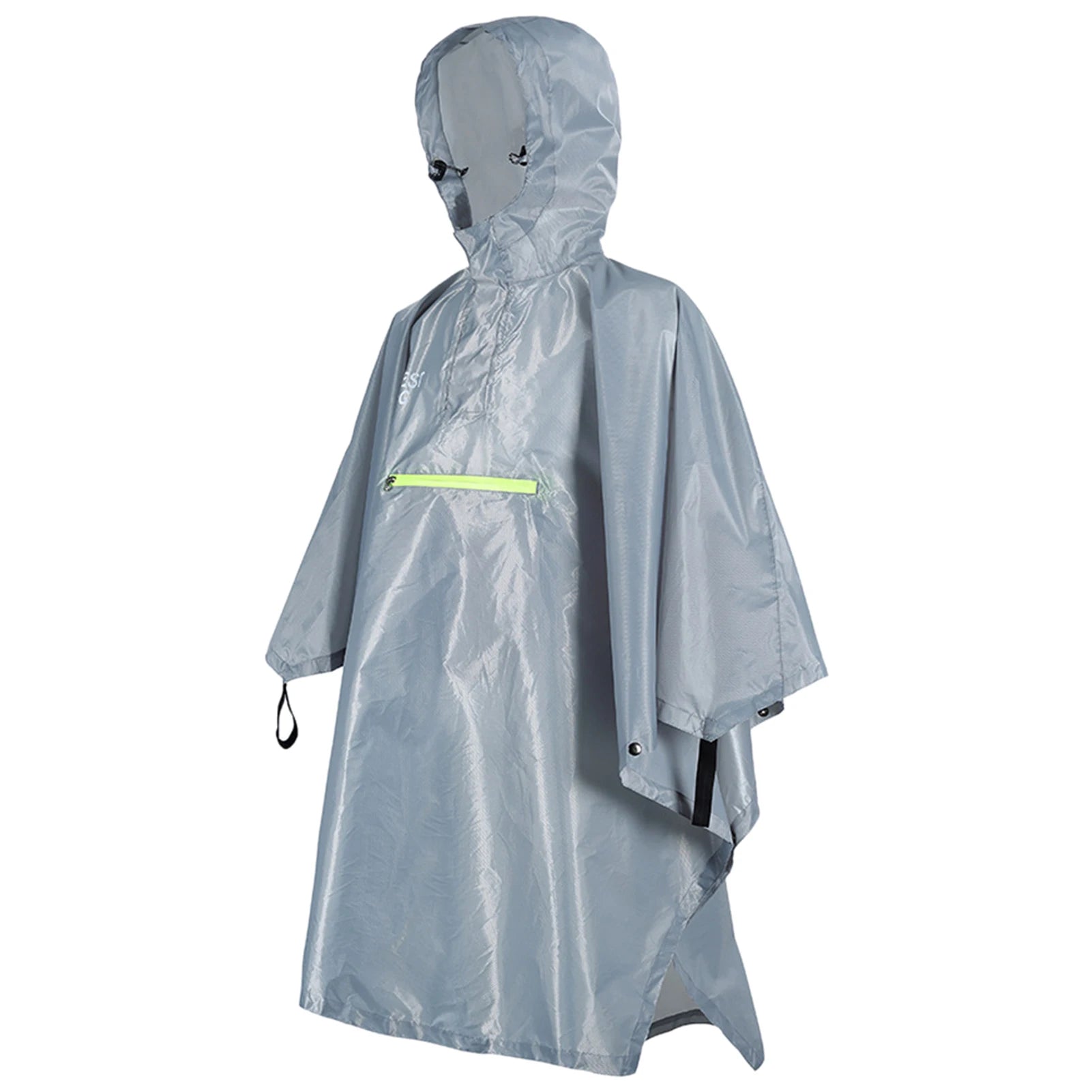 Men Women Raincoat Waterproof Durable Rainwear with Reflective Strip with Reflector Rainproof Poncho