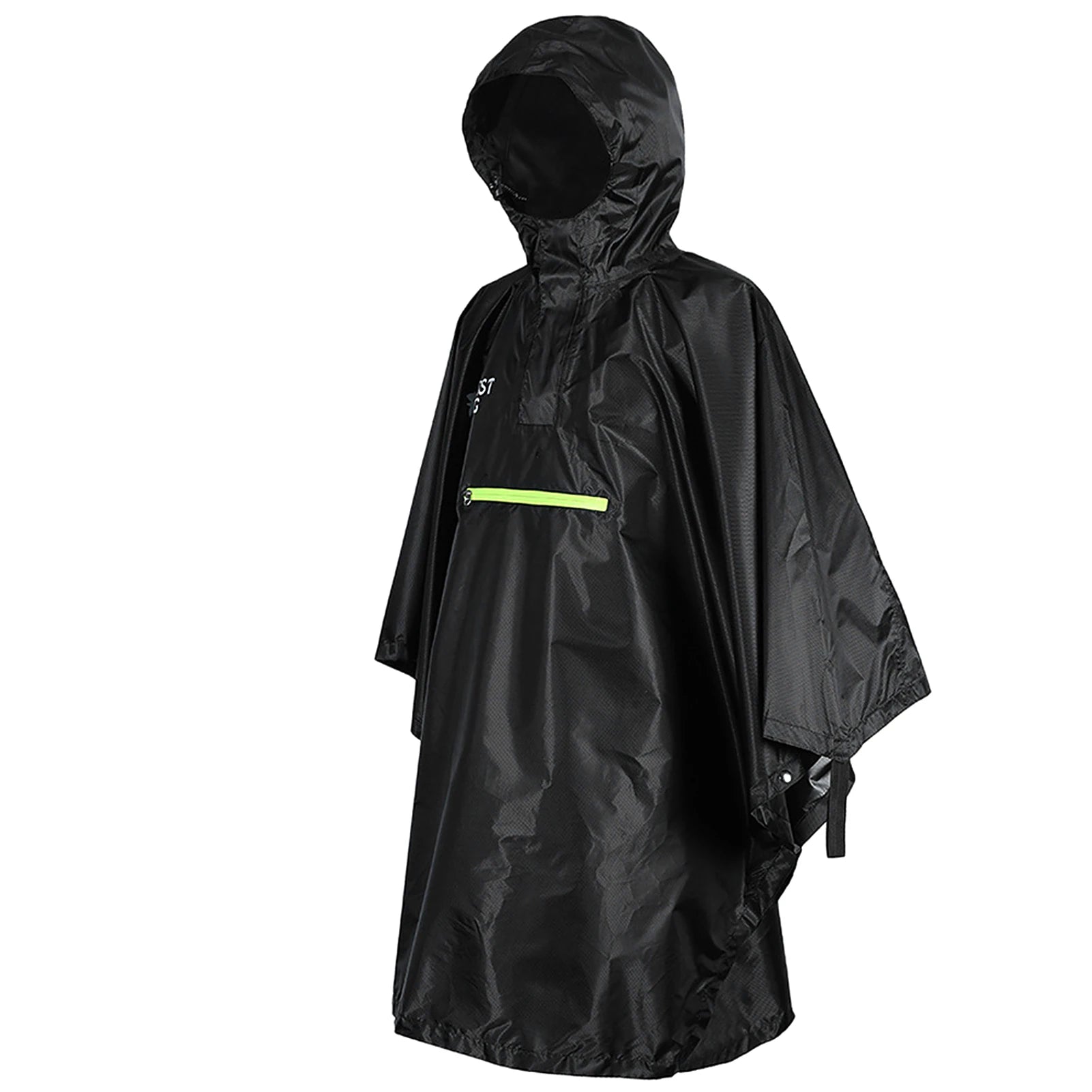 Men Women Raincoat Waterproof Durable Rainwear with Reflective Strip with Reflector Rainproof Poncho