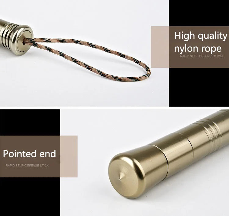 Outdoor Self Defense Sticks Pocket Multi-function Camping Hiking Emergency Military Portable Fold Survival Protection Tools