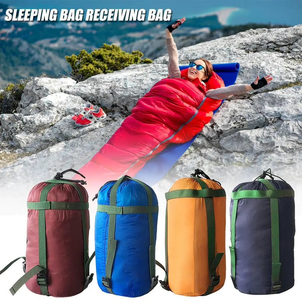 Outdoor Camping Sleeping Bag Compression Pack Travel Leisure Hammock Storage Bag Portable Ultralight Sleeping Bag Storage Bag