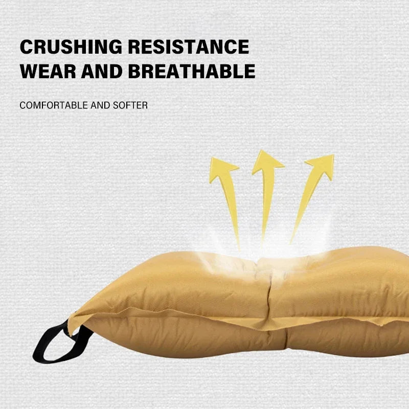 Camping Air Pillow High Rebound Compressible Travel Pillow 3D Ultralight Self Inflating Pillow Home Outdoor Camping Pillow