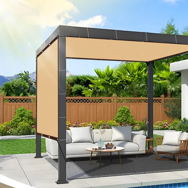 Sunshade Net for Garden Waterproof  Square Sun Shelter UV Protection Outdoor Canopy Patio Pool Sail Awning Camping Accessories