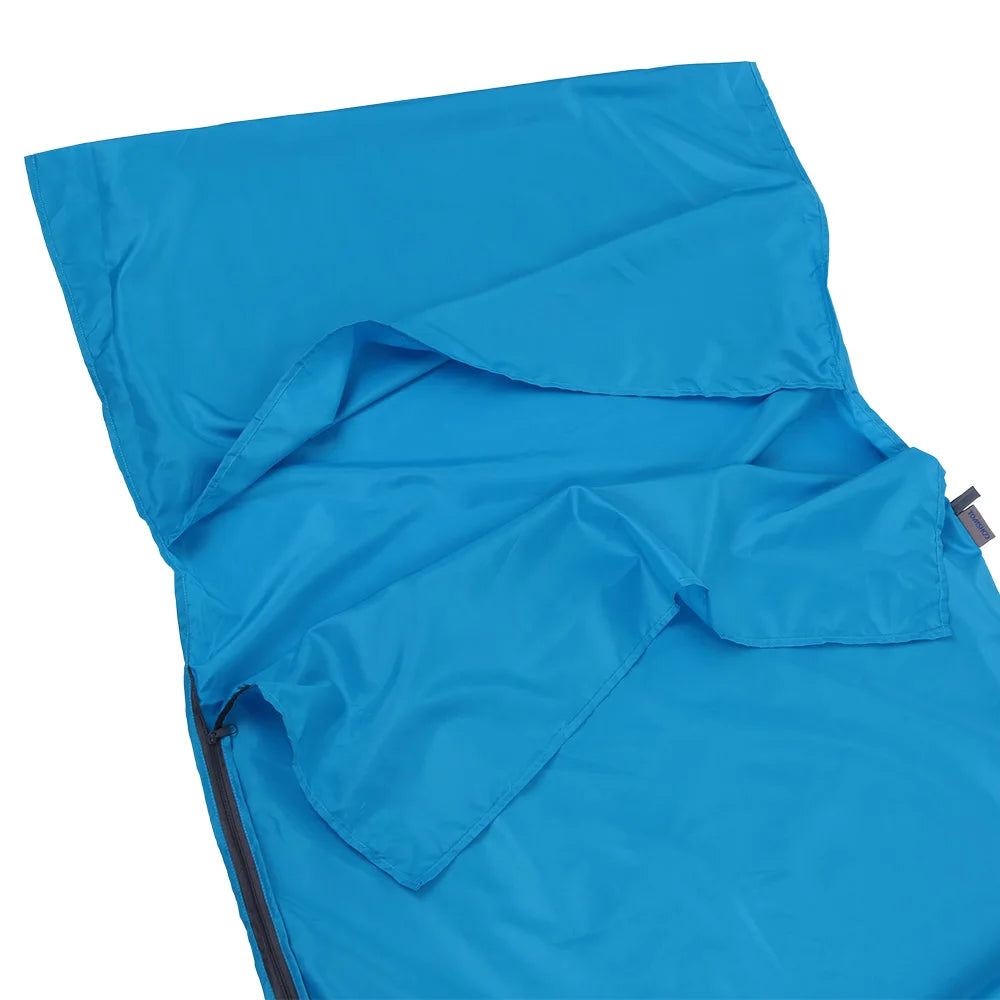 Sleeping Bag Lightweight Outdoor Liner Polyester Pongee Portable Single Sleeping Bags Camping Travel Hotel Sleep Bag 75*210CM