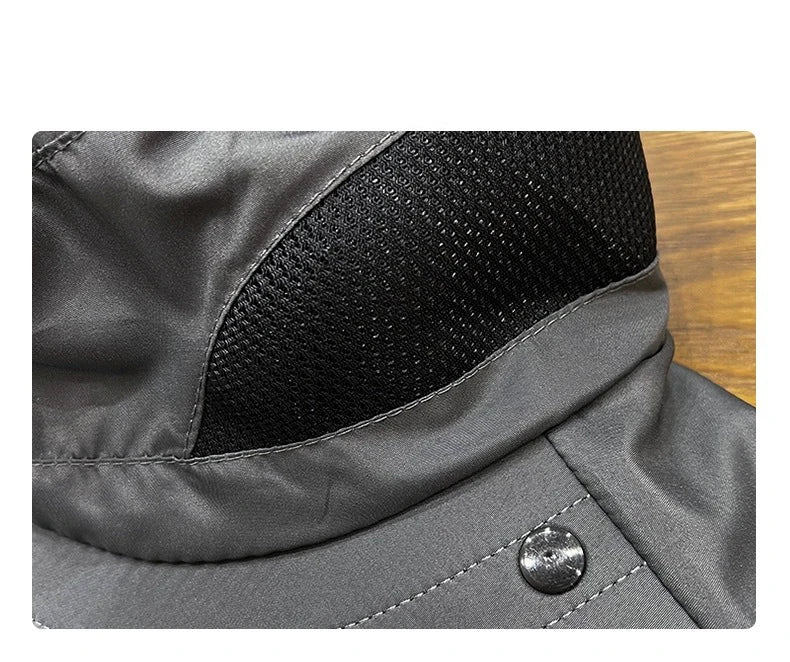 Summer Sun Hats, Outdoor Fishing Hats, Men's And Women's Camping Visors, Bucket Hats, Neck Flap Bucket Hats