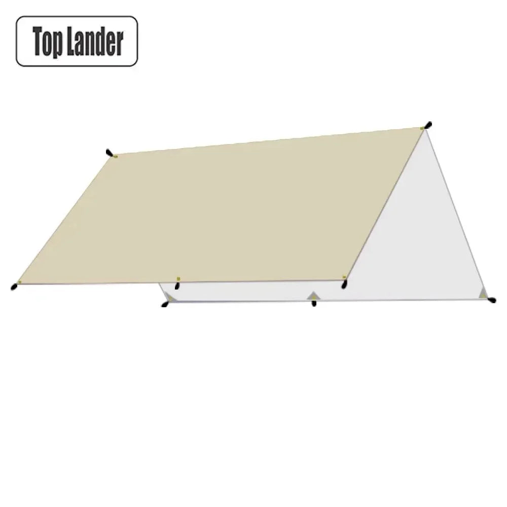 Camping Tarp Waterproof Tent Tourist Awning Shade Garden Canopy Beach Sunshade Outdoor Ultralight Sun Shelter