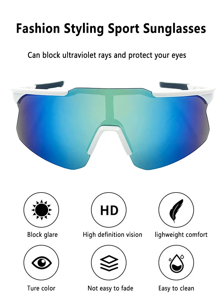 Riding Cycling Sunglasses Mtb Cycling Glasses Goggles Bicycle Mountain Bike Glasses Men's Women Outdoor Sport Eyewear