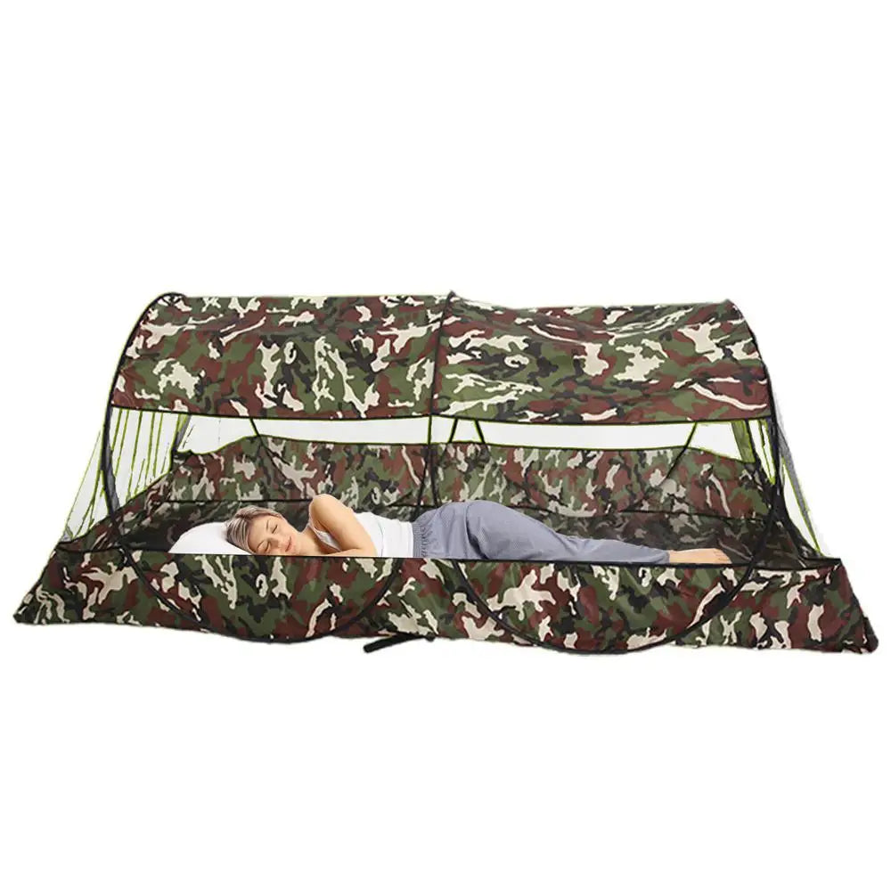 Camping Net Tent Outdoor Mesh Net Tents with Carry Bag Multifunctional Netting for Bed Patio Camping Travel Compact and