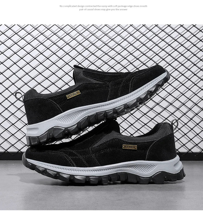 Men's Outdoor Camping, Light Running, Jogging, Leisure Mountaineering, Men's Shoes, Anti Slip Hiking Shoes, Large Size 39-49