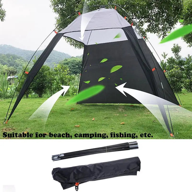 Sun Shade Tent For Kids Adults Outdoor Travel Camping Lawn Beach Tent Camping Canopy Fishing Sunshade Tent Camping Accessories