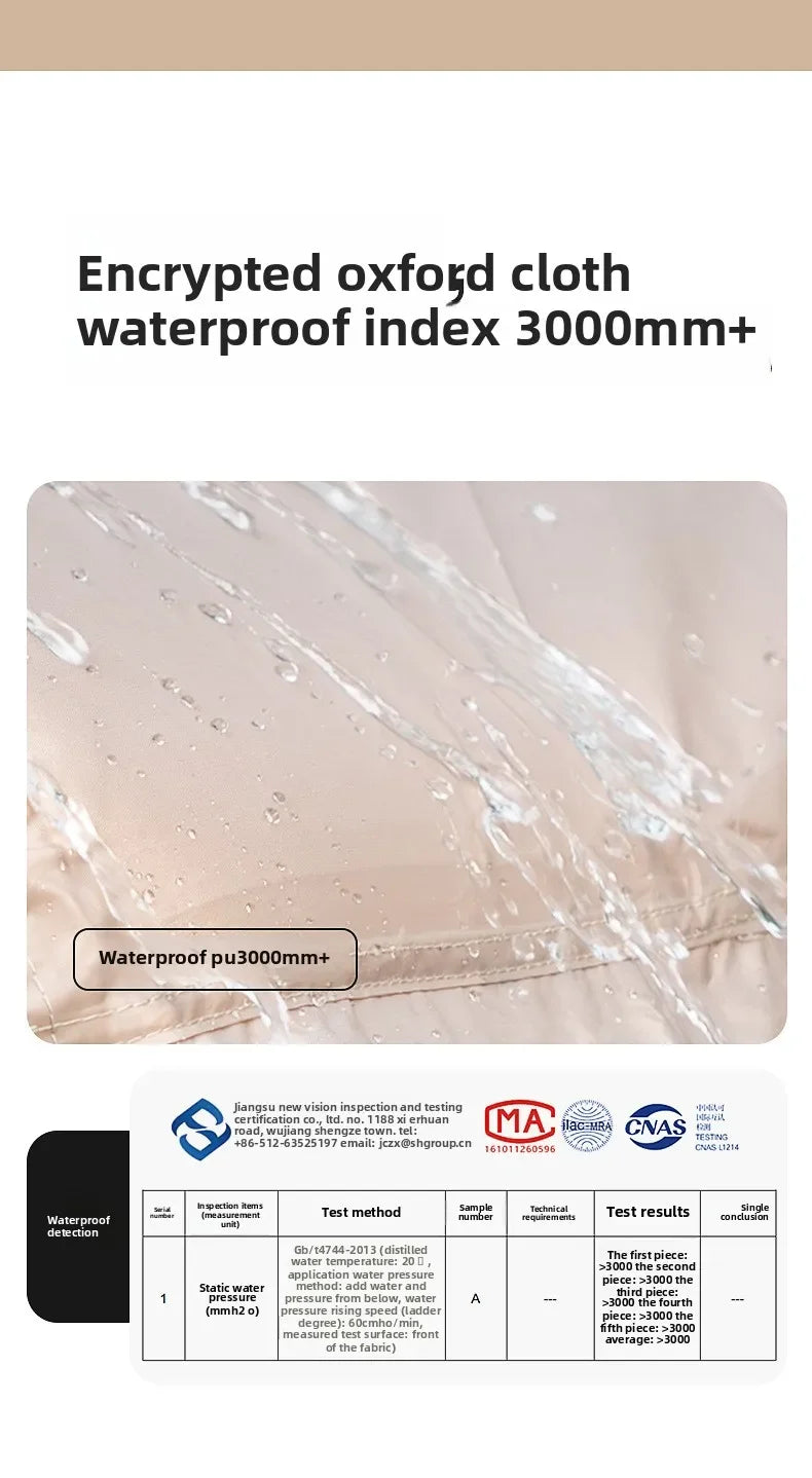 Outdoor Camping Automatic Inflatable Tent Outdoor Cabin Thickened Camping Rainproof Exquisite Camping 3-4 People Park Picnic