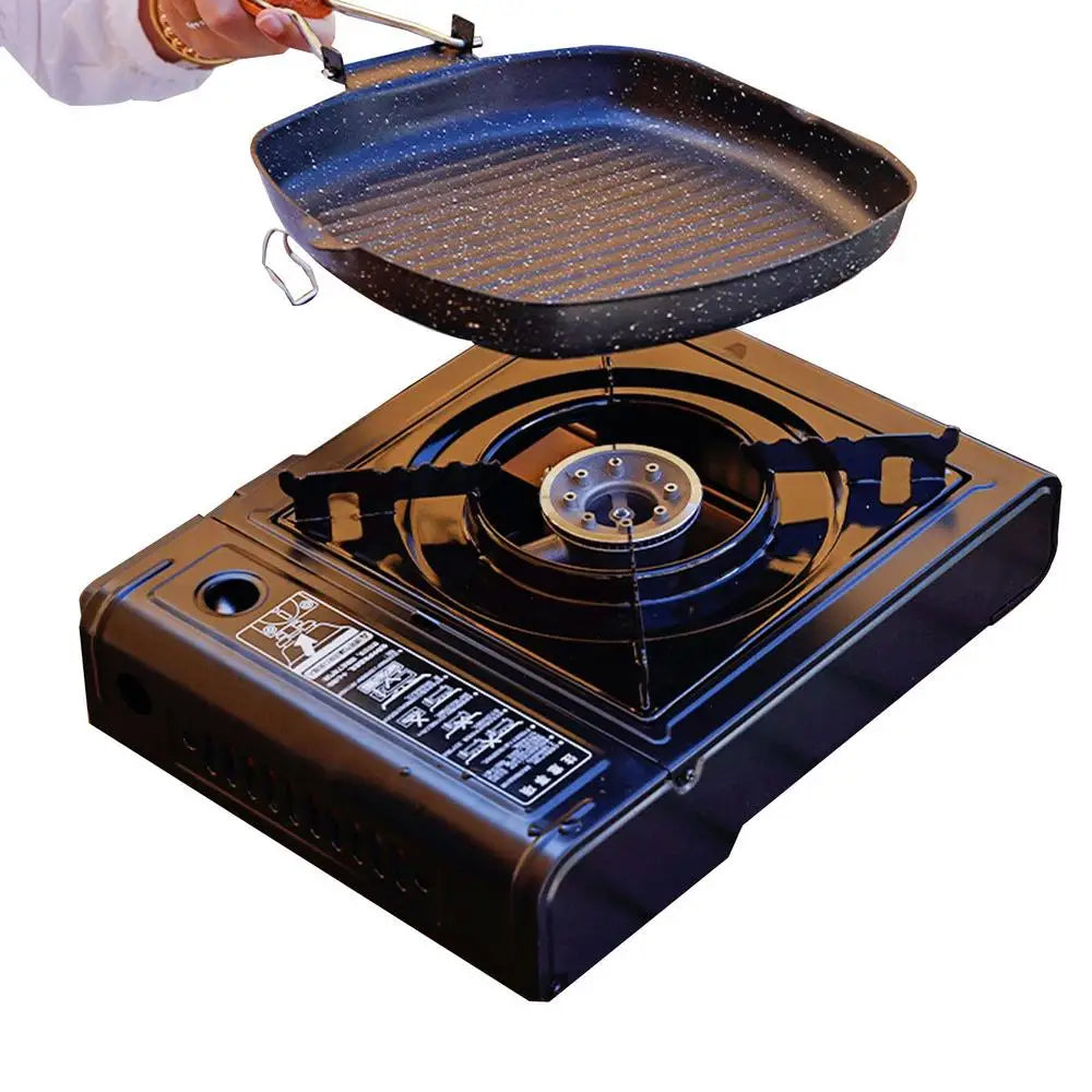 Camp Stove For Heat Small Cassette Stove Single Burner Portable Burner Cassettes Stove For Camping Picnics Hiking BBQ Outdoor