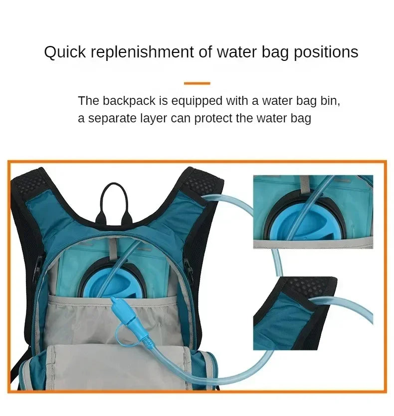 25L waterproof and breathable outdoor camping backpack, large capacity outdoor hiking and adventure sports backpack