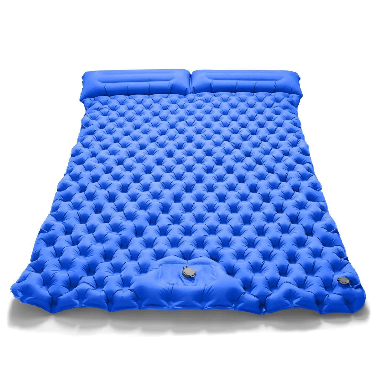 Double Sleeping Pad Outdoor Camping Double Inflatable Mattress Extra Wide Sleeping Pad Ultralight Folding Bed Air Mat