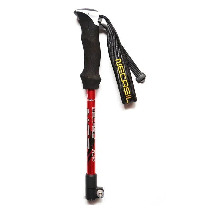 Walking Sticks Folding Trekking Poles Ultralight Alpenstocks for Outdoor Camping Hiking Trail Running