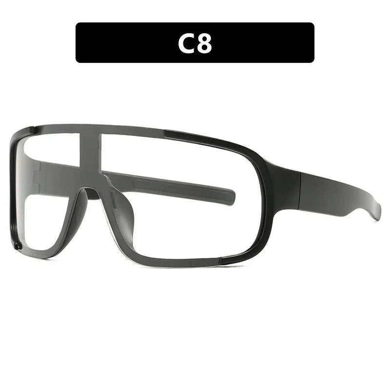 Sunglasses for women, cycling glasses, outdoor sports, running, UV protection, windproof, men's sunglasses, round face