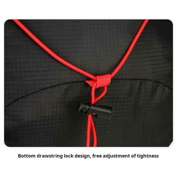 Camping Hiking Multifunctional Outdoor Folding Sports Backpack Ultra Lightweight Carrying Waterproof Nylon Fabric Fitness Bag