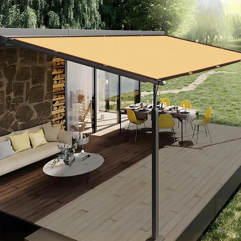 Sunshade Net for Garden Waterproof  Square Sun Shelter UV Protection Outdoor Canopy Patio Pool Sail Awning Camping Accessories