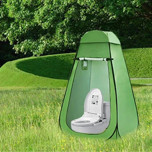 Pop Up Privacy Shower Tent, Portable Camping Shower Tent, Camping Toilet Changing Room Sun Shelter with Window for Camping