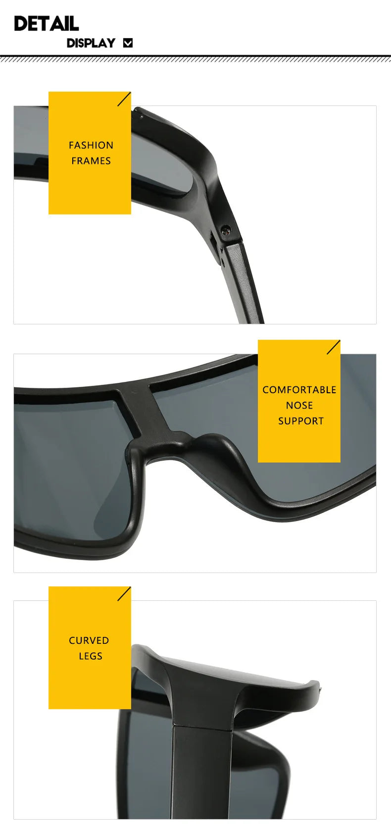 Sunglasses for women, cycling glasses, outdoor sports, running, UV protection, windproof, men's sunglasses, round face