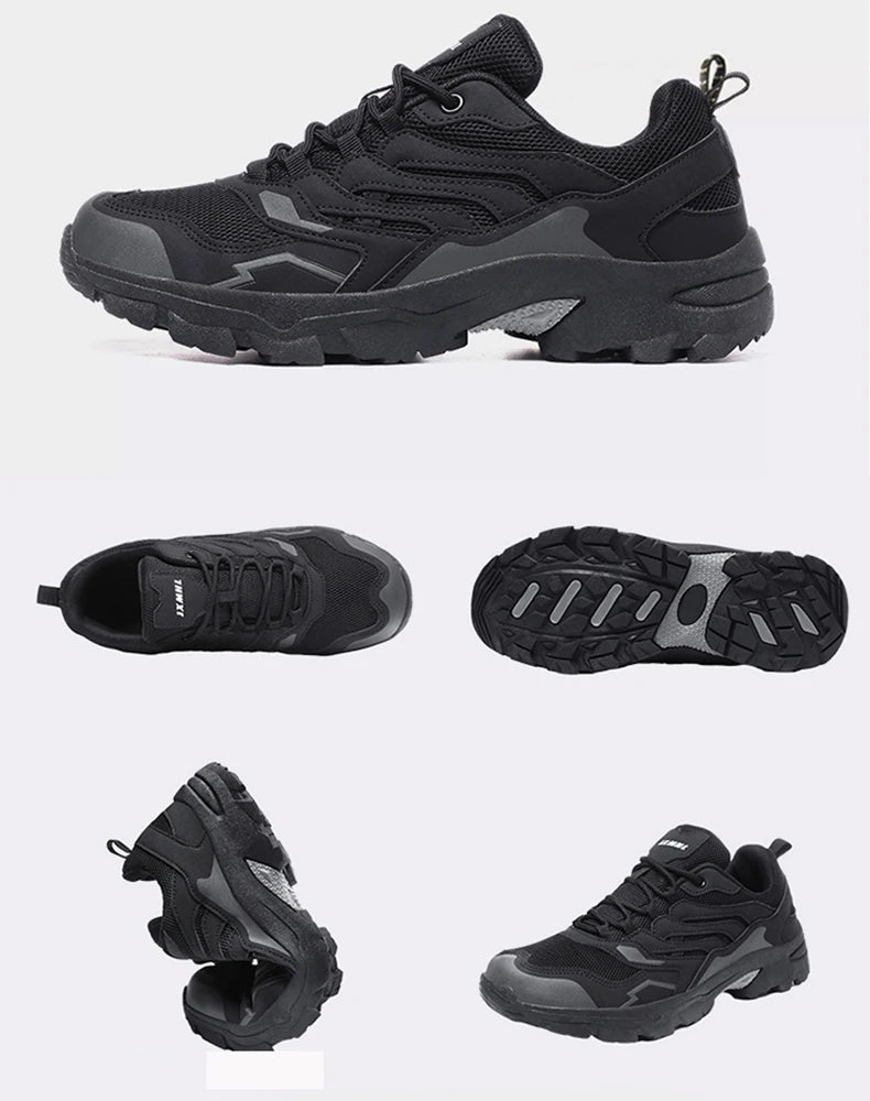 2025 Hiking Shoes Unisex Outdoor Hiking Sports Hiking Shoes Non-slip Waterproof Camping Shoes Outdoor Sports Shoes Walking Shoes