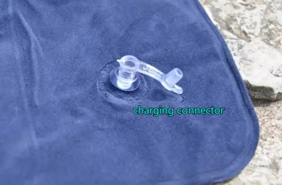 Outdoor Camping Pillows Portable Fold Inflatable Air Pillow Outdoor Pillow Travel Sleeping Ultralight Inflatable Air PVC Pillow