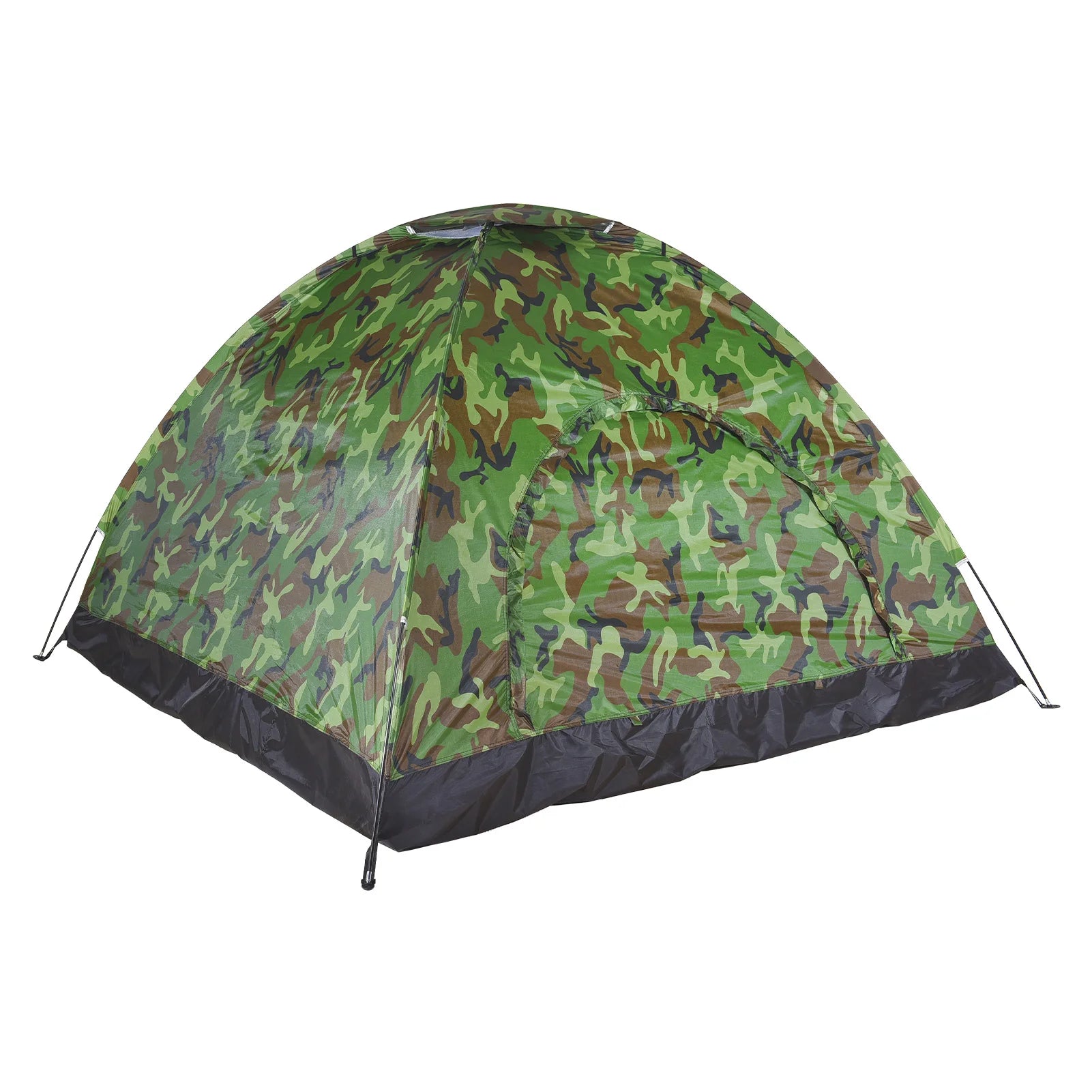 Tent for Camping 3-4 Person Capacity Waterproof Camouflage Dome Tent UV Protection Mosquito Net Easy Setup Family Tents