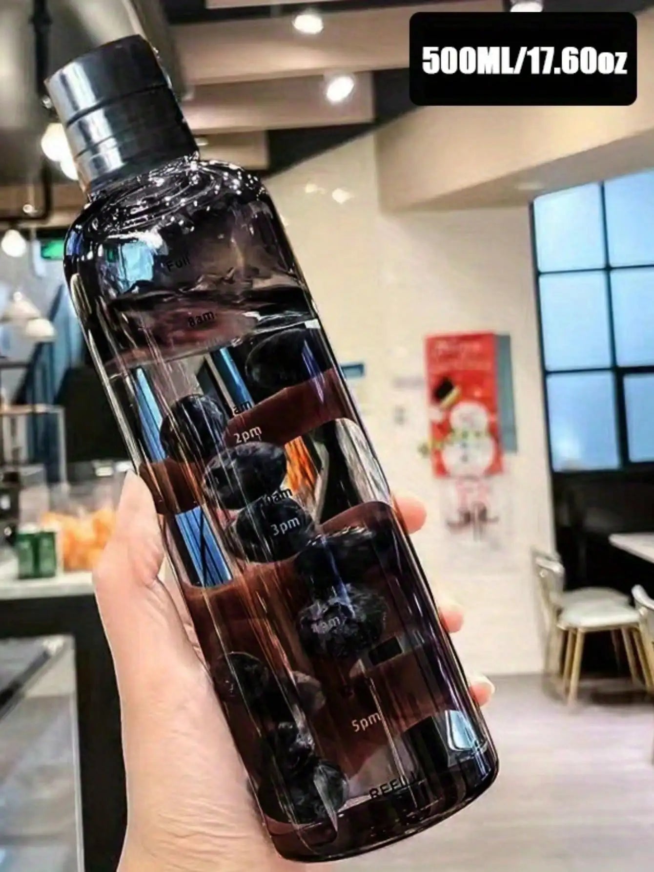 1 portable sports water bottle: leak proof, free of bisphenol A, perfect for outdoor activities!