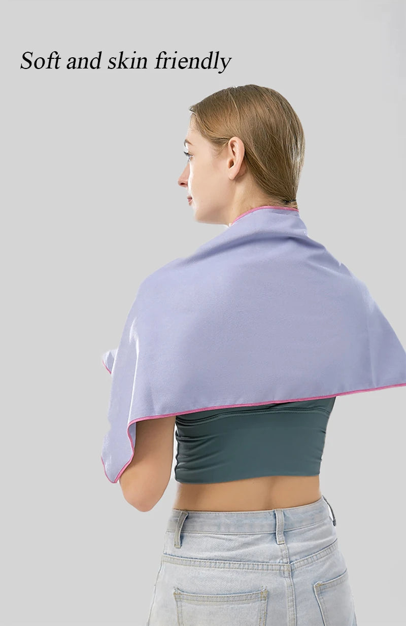 Quick-Drying Sports Towel 40x80/76x152CM Blue Grey Green Orange Swimming Gym Fitness Camping Running Beach Washcloth Towels