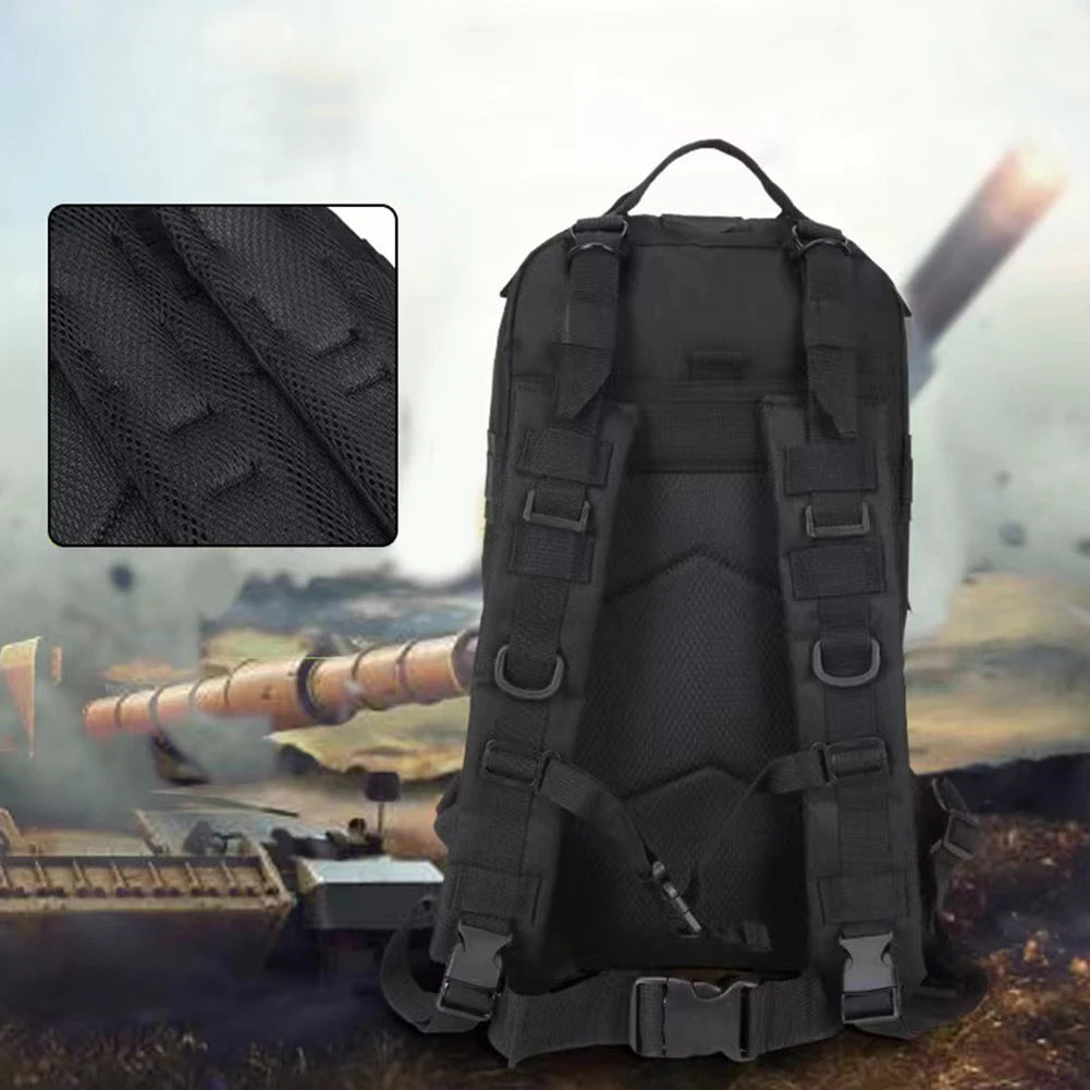 Mountaineering Bag Large Capacity Camping Backpack Adjustable Hiking Backpack Breathable for Outdoor Sports