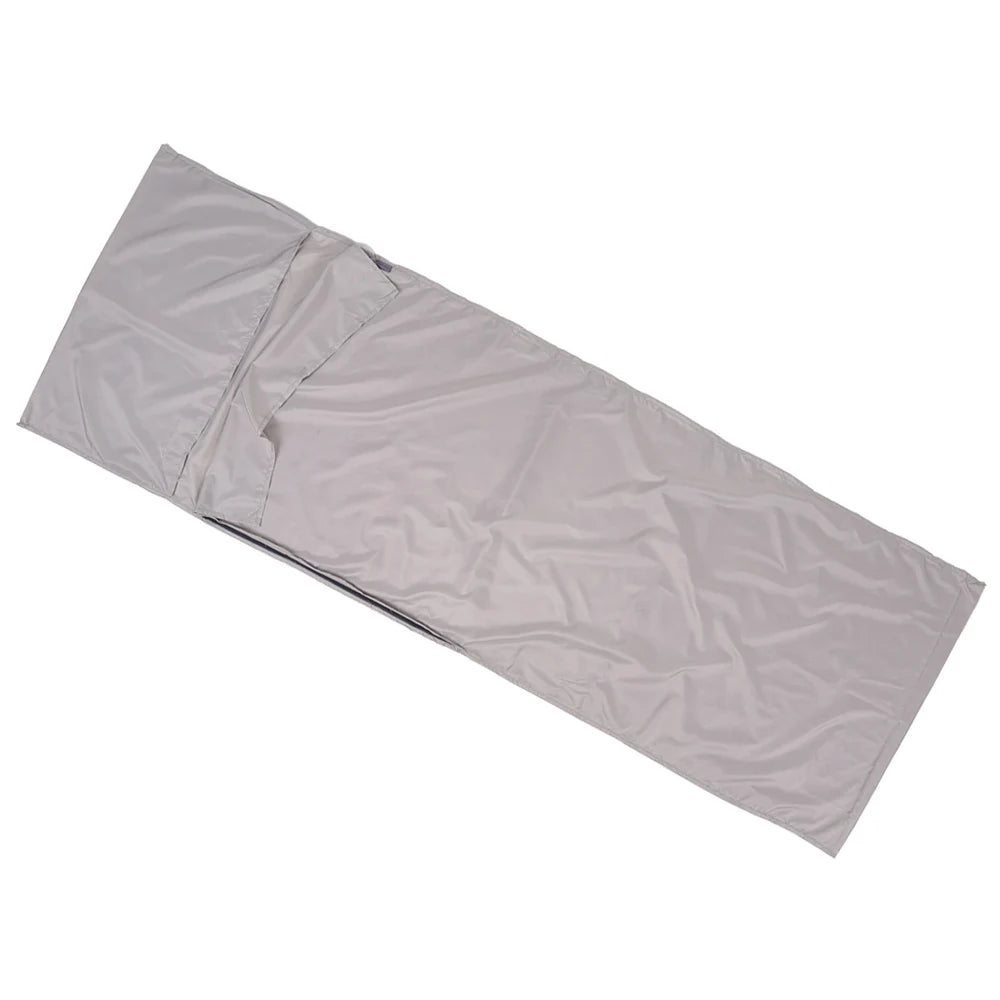 Sleeping Bag Lightweight Outdoor Liner Polyester Pongee Portable Single Sleeping Bags Camping Travel Hotel Sleep Bag 75*210CM