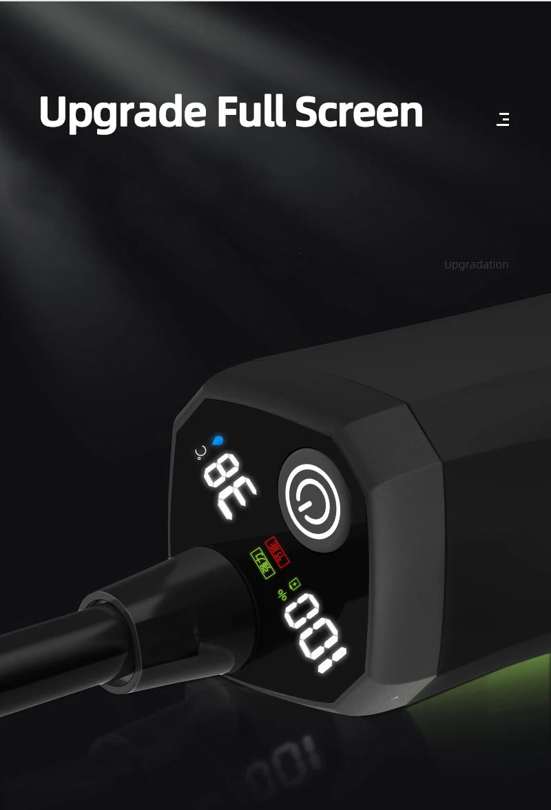 Portable Shower for Camping 6000mAh Rechargeable Camping Shower with Shower Head Intelligent LED Display Electric Shower Pump