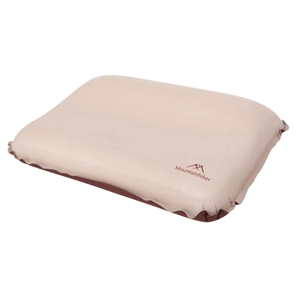 Camping Air Pillow Neck Protect Outdoor Sleeping Pillow Ergonomic Portable Self Inflating Pillow for Car Airplane Train Office