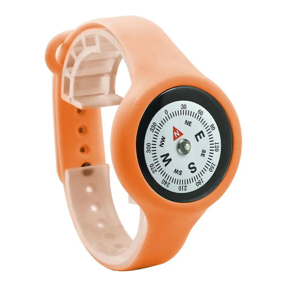 Compass Watch Adjustable durable High Precision Wearable Wrist Compass Suitable For Student Adult Outdoor Camping Hiking
