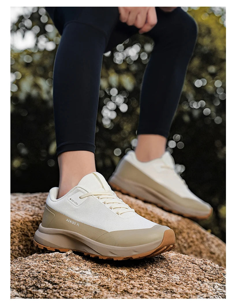 Hiking Shoes Outdoor Walking Mountain Non-Slip Casual Waterproof Sneakers Rubber Wear-Resistant Camping Breathable Hiking Boots