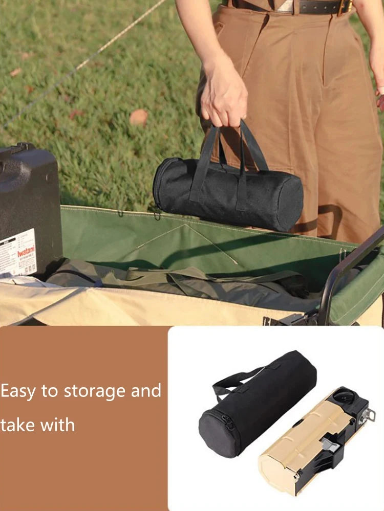 Camping Cassette Stove 2600w Gas Stove Outdoor Portable Camping Supplies Multi-Functional Stove Suitable Picnic Climbing Hiking