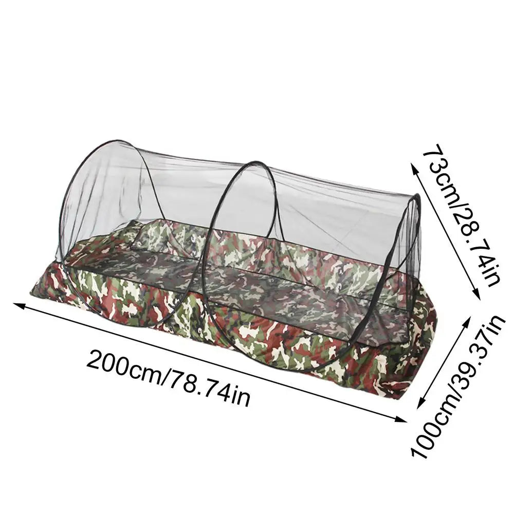 Camping Net Tent Outdoor Mesh Net Tents with Carry Bag Multifunctional Netting for Bed Patio Camping Travel Compact and