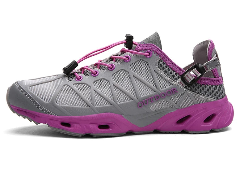 Summer Outdoor Trekking Shoes Women Men Hiking Aqua Shoes Finishing Camping Tourism Treking Sneakers Mountain Tracking Wading