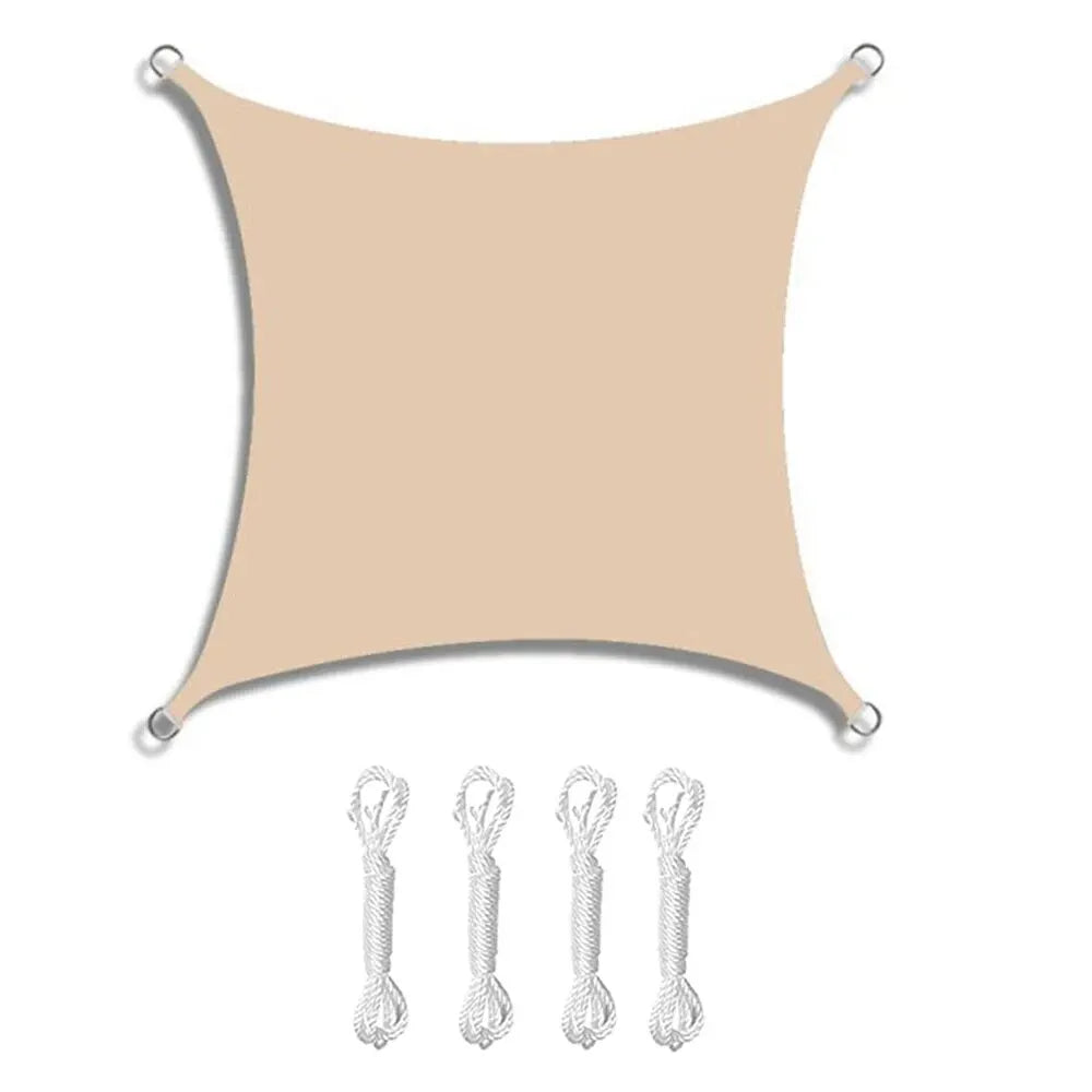 Big Sizes Rectangle Sun Shade Sail Waterproof Outdoor Garden Patio Party Sunscreen Awing Sun Canopy For Beach Camping Pool