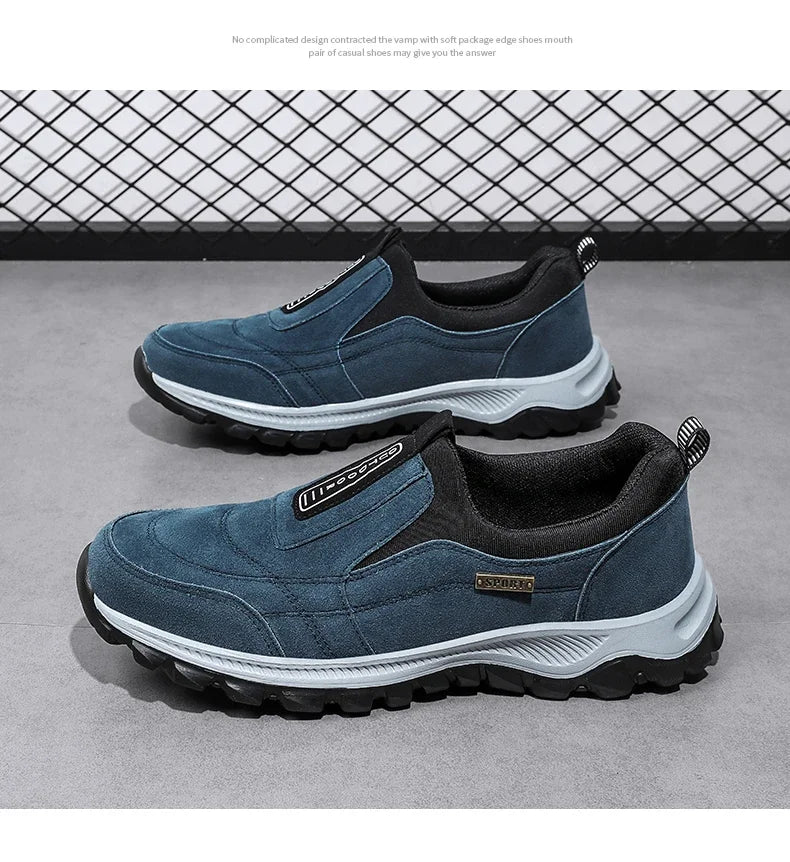 Men's Outdoor Camping, Light Running, Jogging, Leisure Mountaineering, Men's Shoes, Anti Slip Hiking Shoes, Large Size 39-49