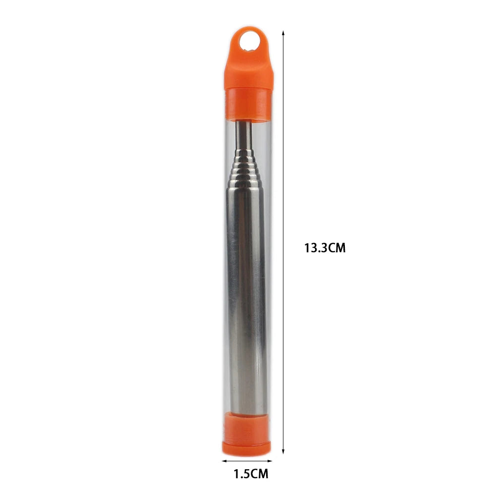 Blow Fire Tube Collapsible Blowing Fire Stick for Outdoor Camping Cooking Tools