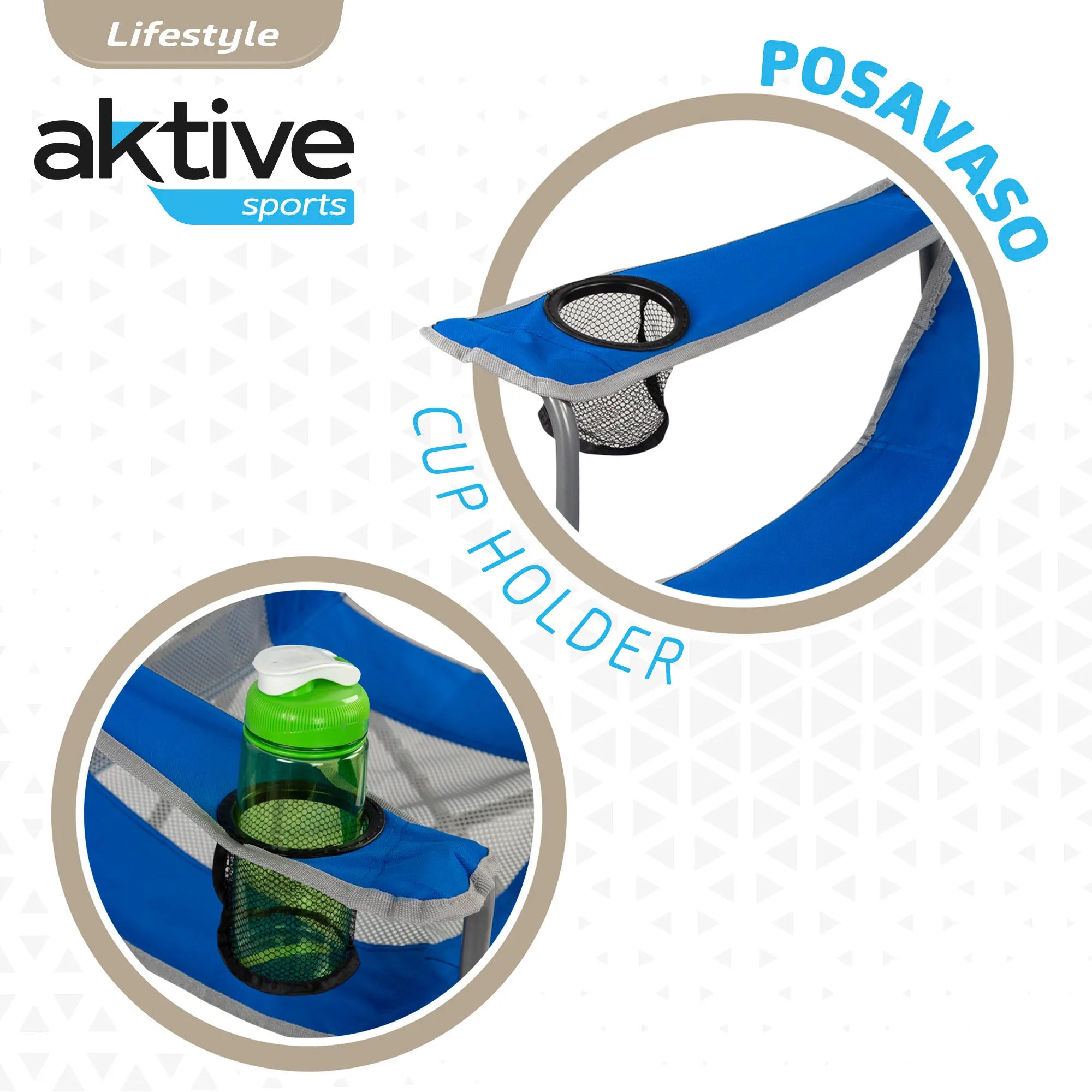 Folding camping chair with coasters and backrest breathable Aktive Camping folding chairs with backrest, folding beach chairs, folding chairs, folding camping chairs, camping chair, camping furniture