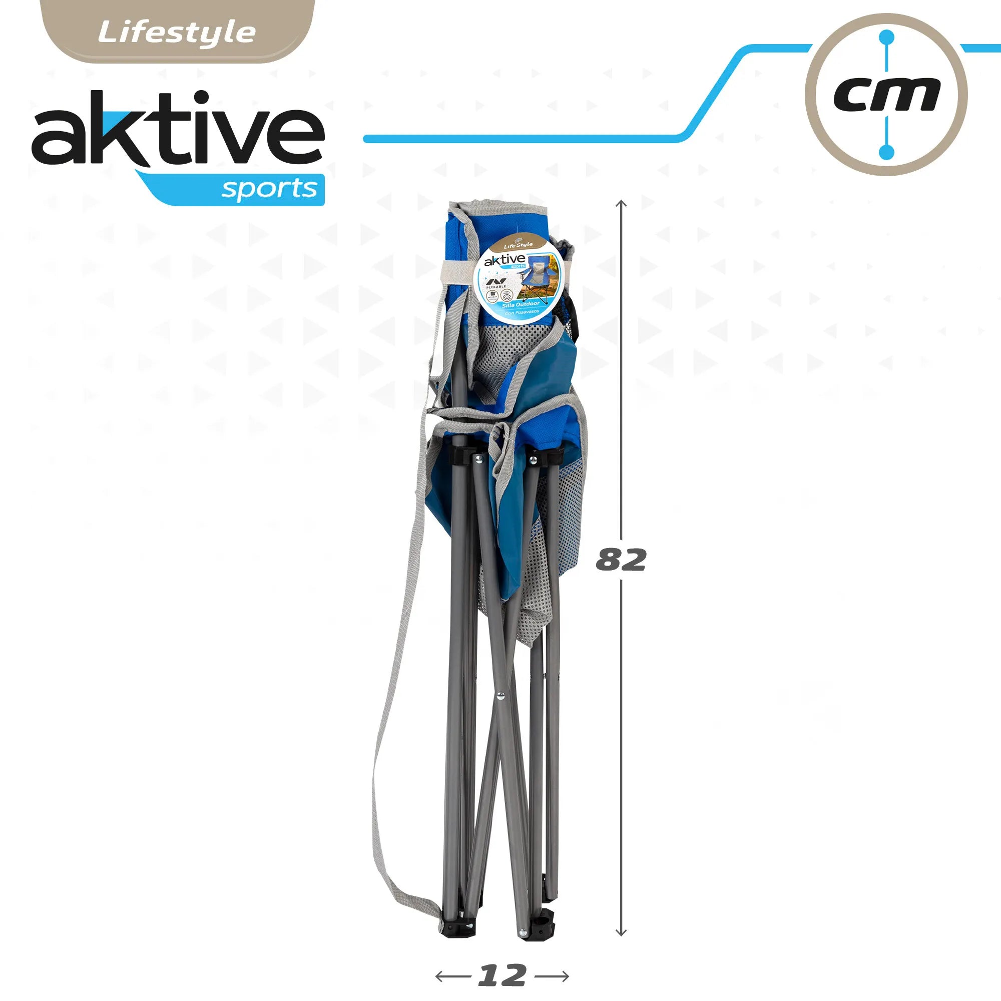 Folding camping chair with coasters and backrest breathable Aktive Camping folding chairs with backrest, folding beach chairs, folding chairs, folding camping chairs, camping chair, camping furniture