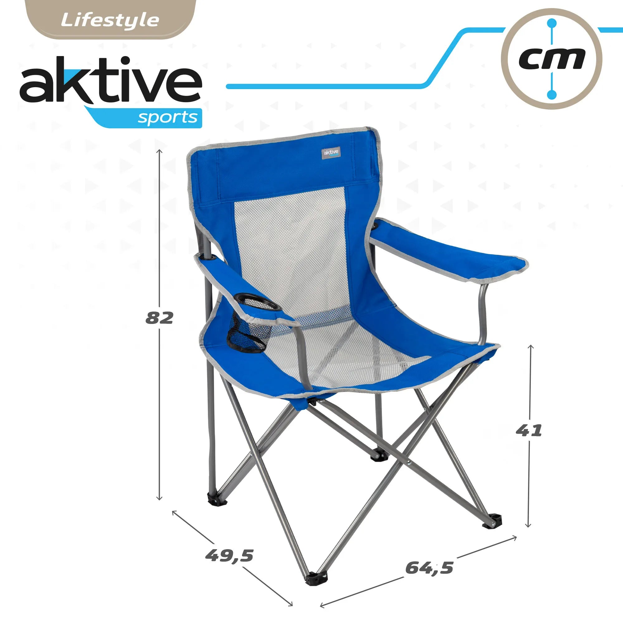 Folding camping chair with coasters and backrest breathable Aktive Camping folding chairs with backrest, folding beach chairs, folding chairs, folding camping chairs, camping chair, camping furniture