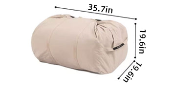 Inflatable Tent for Camping 10-12 People Large Inflatable Tent, Easy Setup 136 sqfts Glamping Tent,4 Season Tents for Camping